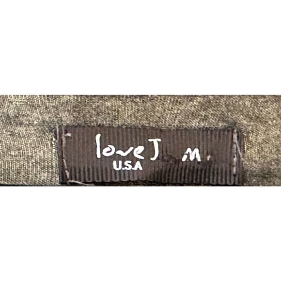 Don't Be So Emojinal by Love J U.S.A. T-Shirt Gray Size Women M Polyester Blend - Picture 5 of 5